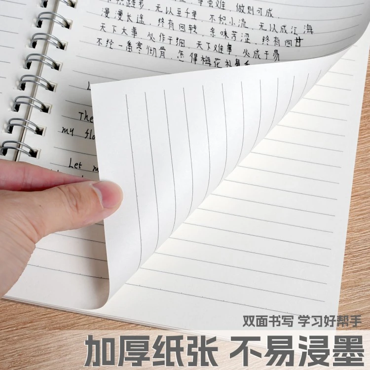 Student spiral notebook design 4